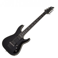 Schecter C-7 Blackjack Electric Guitar - Black Gloss  7-String