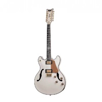 Schecter Wayne Hussey Corsair-12 String Electric Guitar - Ivory