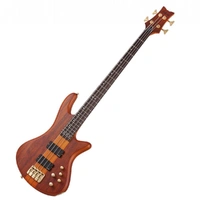 Schecter 4 String  Stiletto Studio-4 electric Bass Guitar - Honey Satin