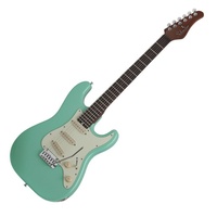 Schecter Nick Johnston Traditional Electric Guitar Atomic Green Ebony Fingerbord