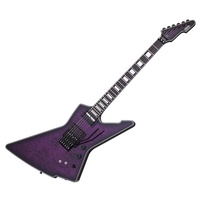 Schecter E-1 FR S Special Edition  Trans Purple Burst Electric Guitar Floyd Rose