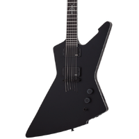 Schecter Sin Quirin E-1 Electric Guitar. Satin Black.