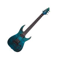 Schecter SCH878 Keith Merrow KM-7 MK-III Artist 7 String Signature Guitar - Lagoon Fade