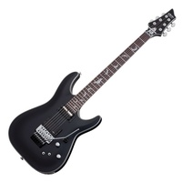 Schecter Damien Platinum 6 FR-S - Satin Black Electric Guitar RRP $1,999