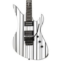Schecter Synyster Gates Standard White & black pinstripes Electric Guitar