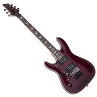 Schecter Omen Extreme-6 Electric Guitar Left Handed Floyd rose Black Cherry