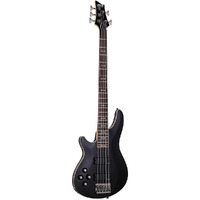 Schecter Omen-5 LH Left Handed 5-string Electric Bass Guitar - Gloss Black