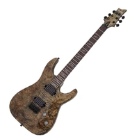 Schecter Omen Elite-6 Electric Guitar - Charcoal - Fact 2nd