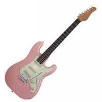 Schecter Nick Johnston Traditional Electric Guitar - Atomic Coral Fact Second