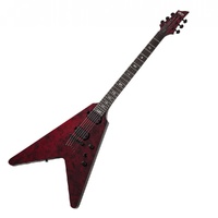 Schecter Guitar Research  V-1 Apocalypse Electric Guitar - Red Reign