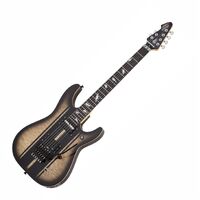 Schecter Signature DJ Ashba Electric Guitar, Natural Black Burst SCH-356