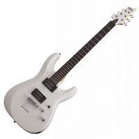 Schecter SCH432 C-6 Deluxe Electric Guitar Satin White