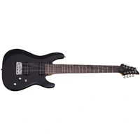 Schecter SCH440 C-8 Deluxe SBK 8 String Electric Guitar - Satin Black