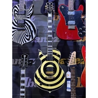 Wylde Audio Electric Guitar Odin Grail Genesis Bullseye - Left Handed 