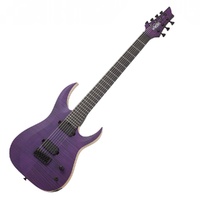 Schecter John Browne Tao-7  7-String Electric Guitar - Satin Trans Purple
