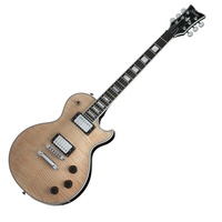 Schecter Solo-II Custom Electric Guitar - Ebony/Gloss Natural - 655 RRP $2,249