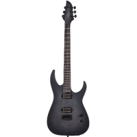Schecter KM-6 MK-III Electric Guitar. Legacy Transparent Black Burst.