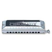 Suzuki SCX-48 Chromatic Harmonica - Key: F  -  12 hole model