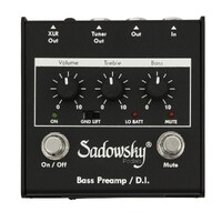 Sadowsky Outboard Bass Preamp / DI Pedal  SBP1-V2