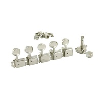 Kluson 6 In-Line Vintage Tuning Machines Nickel set of 6