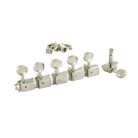 Kluson 6 In-Line Vintage Tuning Machines Nickel set of 6