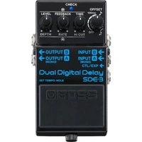 Boss SDE-3 Dual Digital Delay Guitar Effects Pedal SDE3