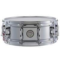 Sakae Metal Snare Drum Steel - SDM1455ST - 14" x 5.5"