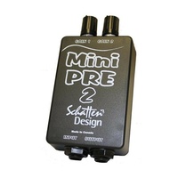 Schatten Mini Pre 2 two channel preamp for two pickups or one pickup and one mic