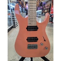 SQOE SEIB-7S 7-String  Electric Guitar - Salmon