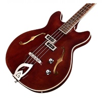 Guild Starfire 1 Semi Hollow Electric Bass - Vintage Walnut