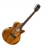 Cort SFX-MYRTLEWOOD Acoustic/Electric Guitar Natural Cutaway