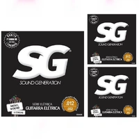 Sound Generation Electric Guitar SG Nickel Plated Steel 12 - 52 ( 3 Sets )