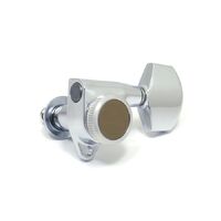 Gotoh Locking Tuners 3 / 3 - Chrome - direct replacements for Grover 3/3