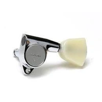Gotoh SG301-P4N 'Grover Style' Tuning Keys (set of 6) - 3 a Side - Chrome