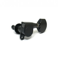 Gotoh SG360 'Schaller Style' Tuning Keys (set of 6 in line) - Black