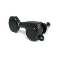 Gotoh SG381 Left Hand / Reverse Headstock Tuning Keys (set of 7 in line) – Black