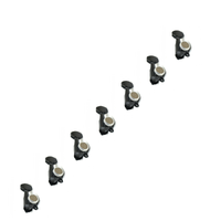Gotoh SG381 MGT Locking Tuning Keys 7 in Line - Black