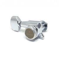 Gotoh Locking Left Hand Tuning Keys 7 in line - Reverse Headstock - Chrome