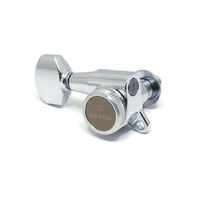 Gotoh Locking Left Hand Tuning Keys 7 in line - Reverse Headstock - Chrome