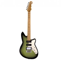 Reverend Six Gun HPP Solidbody Electric Guitar - Avocado Burst