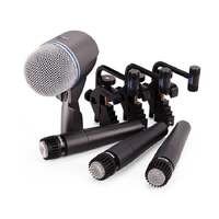 Shure DMK57-52 Drum Kit Microphone Set w/ Mounts & Case plus cables