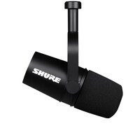 Shure Motiv MV7X XLR Dynamic Podcasting Microphone (Black)