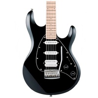Sterling by Music Man SUB Silo3 Electric Guitar  Black  HSS Tremolo Silo