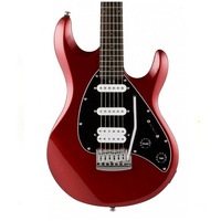 Sterling by Music Man SUB Silo3 Electric Guitar Metallic Red  HSS Tremolo Silo
