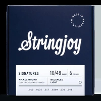 Stringjoy Signatures | Balanced Super Light Electric Guitar Strings Gauge (10-48)