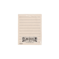 Archives Manuscript Score Pads, 10 Stave, 50 Sheets