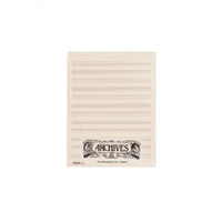 Archives Manuscript Score Pads, 12 Stave, 50 Sheets