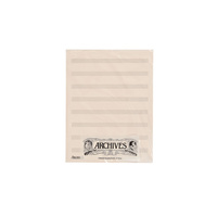 Archives Manuscript Score Pads, 8 Stave, 50 Sheets