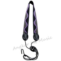 Rico SLA10 Fabric Saxophone Strap with Metal Hook - Jazz Wave