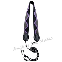 Rico SLA10 Fabric Saxophone Strap with Metal Hook - Jazz Wave 